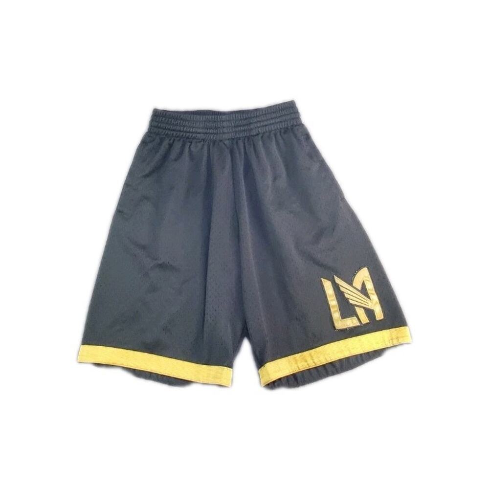 Mitchell & Ness Shorts LA FC Men's Sz S Black Gold Basketball MLS C22